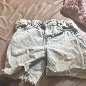 Light Blue Denim Women's Shorts